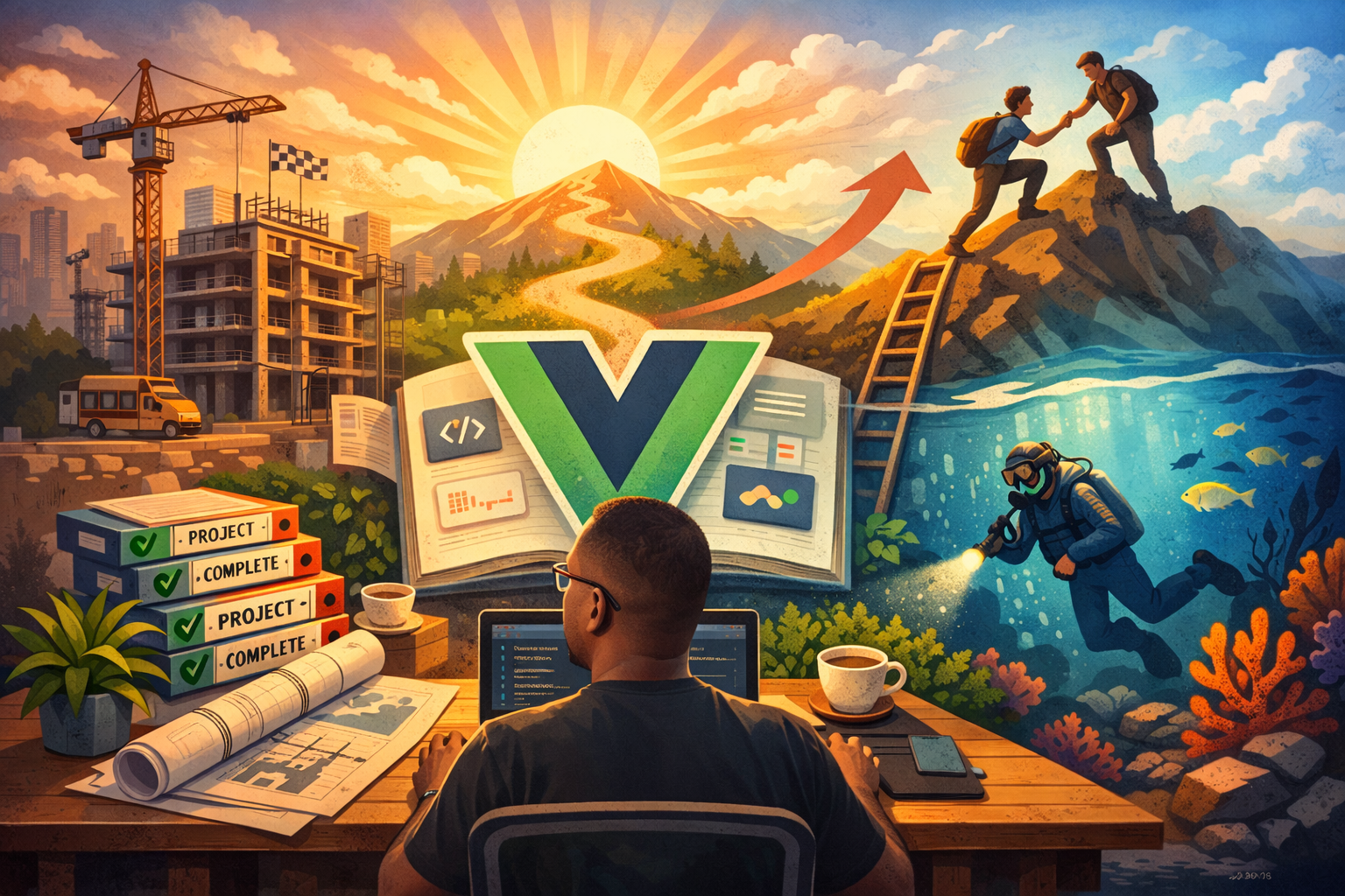 Me as a junior developer